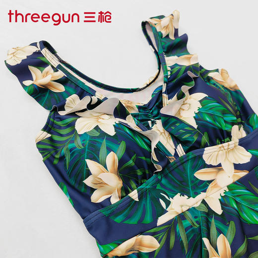 Threegun三枪 连体背心女泳衣-T70037A01 商品图2