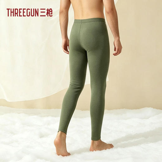 Threegun三枪 零碳莱赛尔棉男内衣打底裤-T60126B01 商品图2