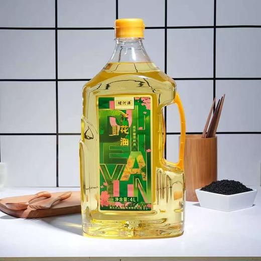 巴山堵河源 芥花油低芥酸菜籽油 4L/壶 商品图1
