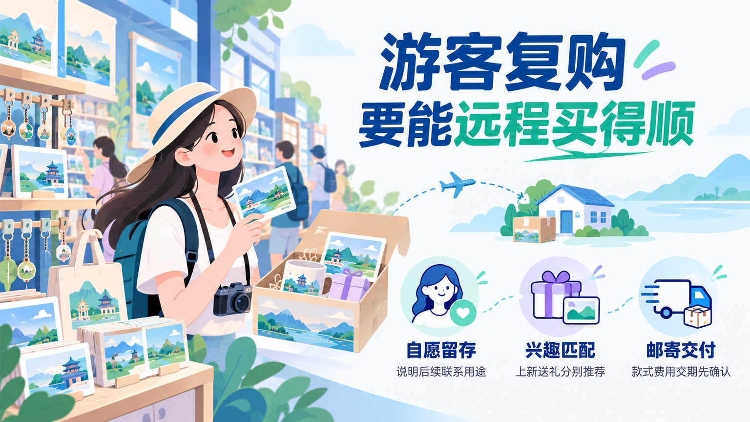 文创店如何沉淀游客客户并有效提升复购率