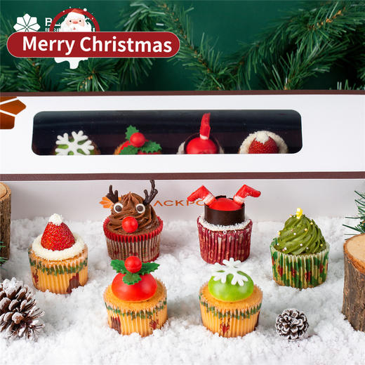 【限时立减10~40】圣诞纷享礼盒  6种诱人口味，6款缤纷造型 商品图0